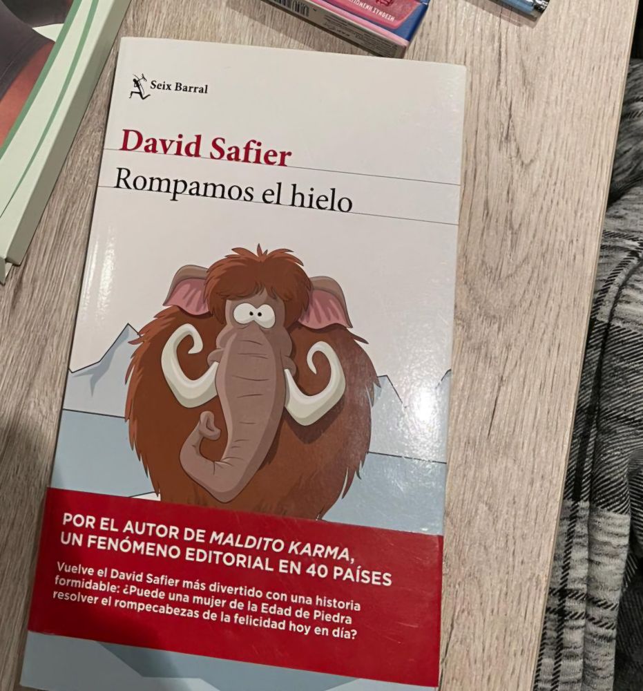 Portada del libro de David Safier: Rompamos el Hielo. 
Lectura recomendable para pasar un rato ameno 
