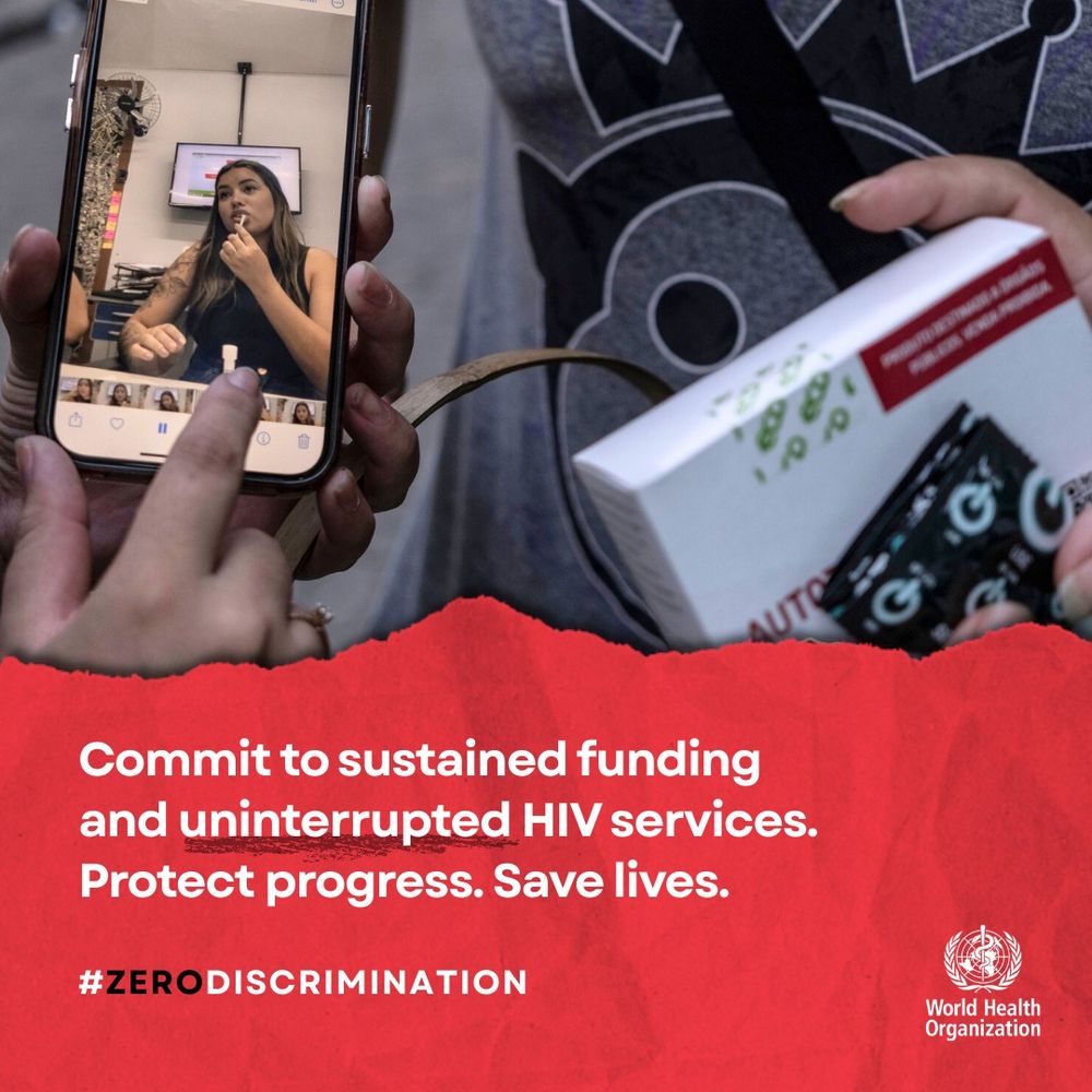 Commit to sustained funding and uninterrupted HIV services. Protect progress, save lives.