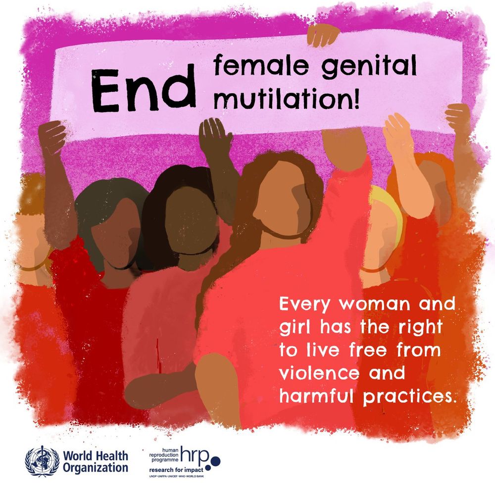End female genital mutilation!

Every woman and girl has the right to live free from violence and harmful practices.