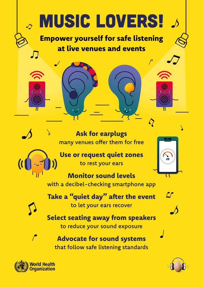 Empower yourself for safe listening at live venues and events