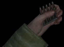 Ok, ok... Call of Duty: Finest Hour. (2005) You play as a Red Army soldier during Stalingrad, as you are issued weapons you get only a clip and no gun, and kicked to the front. Later you shoot one of your commissars, because, by Stalin's orders, they shoot every Soviet soldier who takes a step back, but your buddy wants to flank the Germans. So the Commissar has to go.