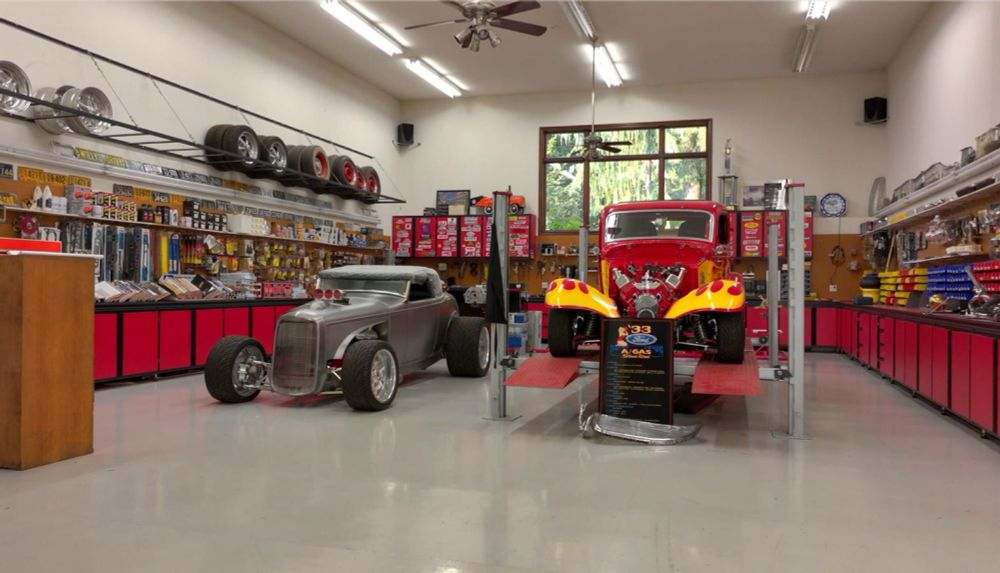 $8 Million Portland Estate Is A Hot Rod Haven