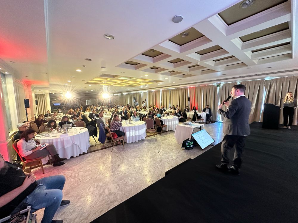 CIPR’s Jon Gerlis Addressing the 18th Corporate Communications Conference in Athens, 12the December 2024. 