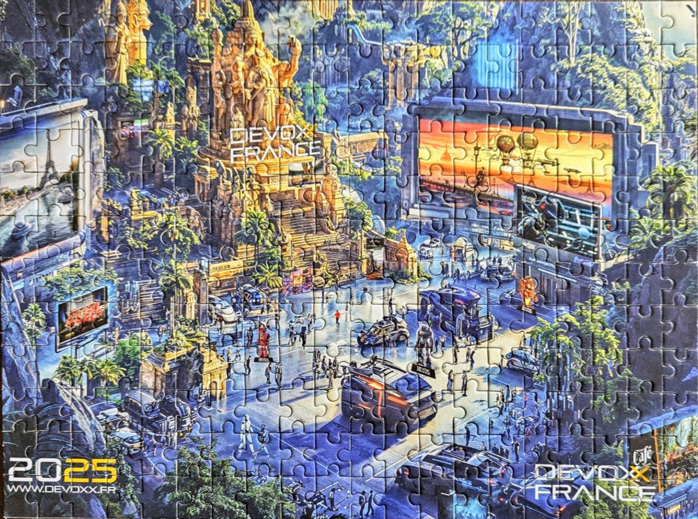 A puzzle given as Devoxx Speaker gift
