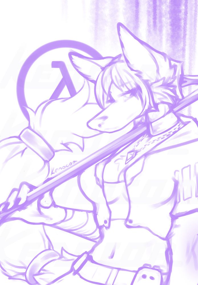 krystal star fox being hella pretty after stealing gordons crowbar (with violence)