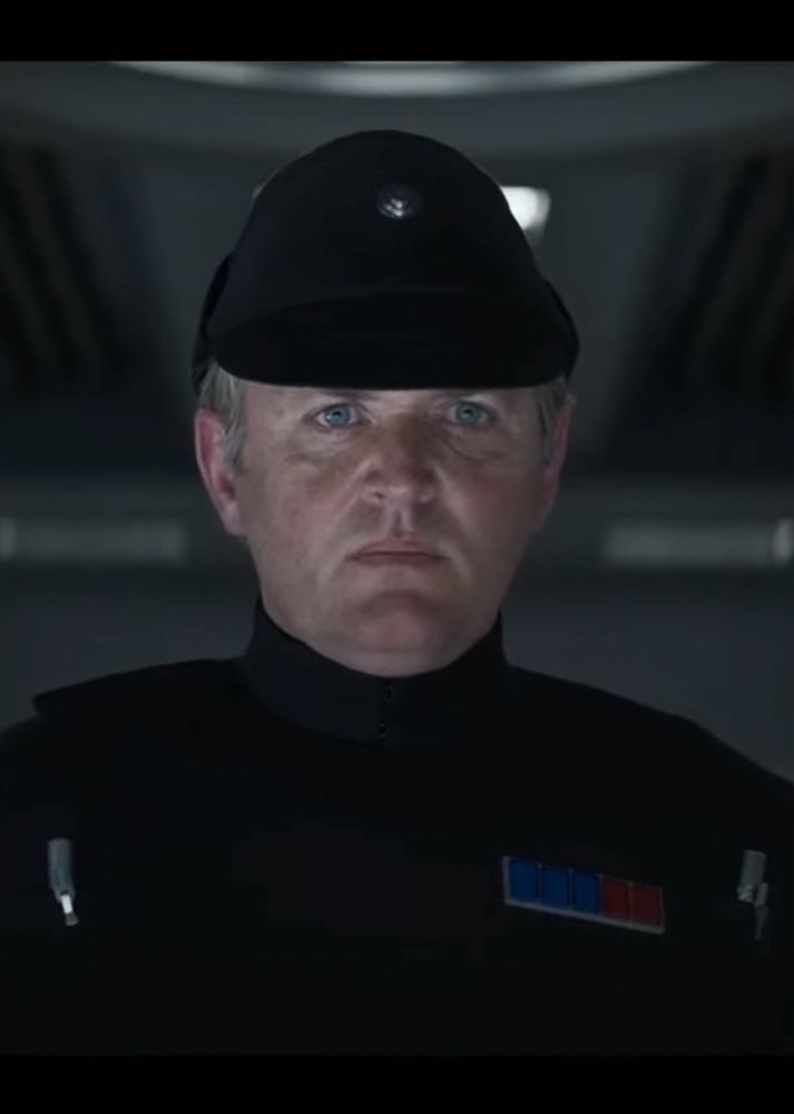 An actor in Andor who apparently is not Miles Jupp, British comic actor, but really looks like him. 