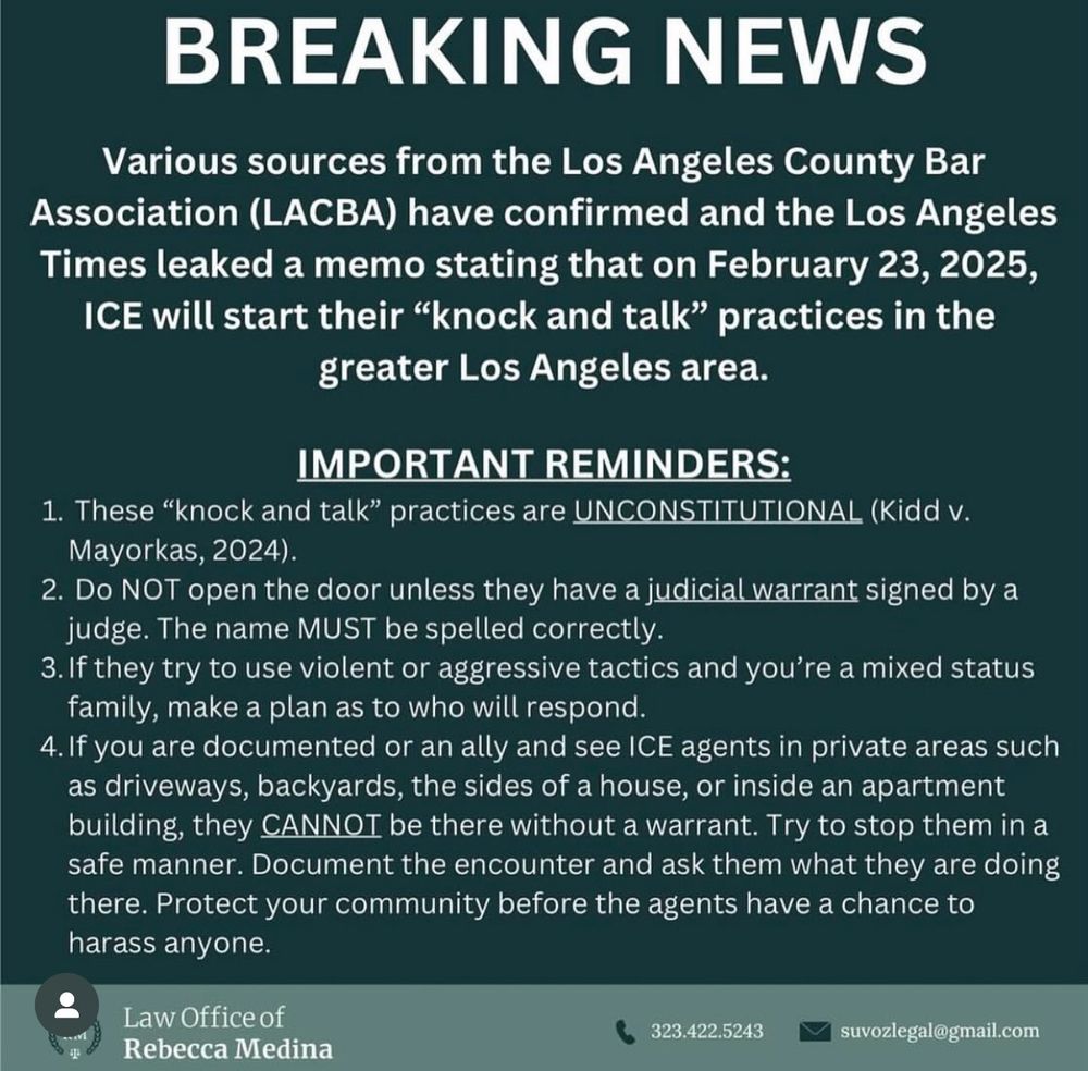 ICE your rights in English 