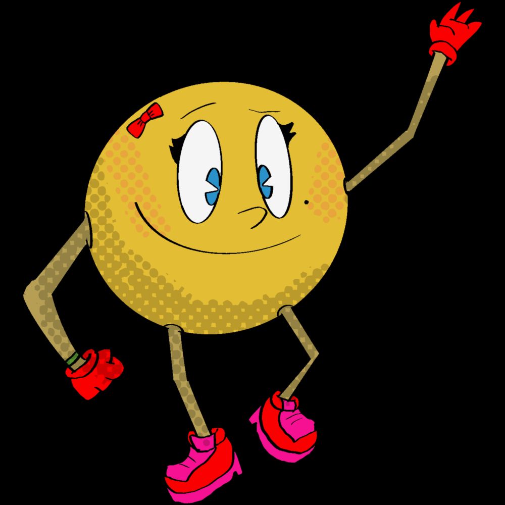 Ms. Pac-Man © Bandai-Namco
Art © DreemurrBoi02 (2025)