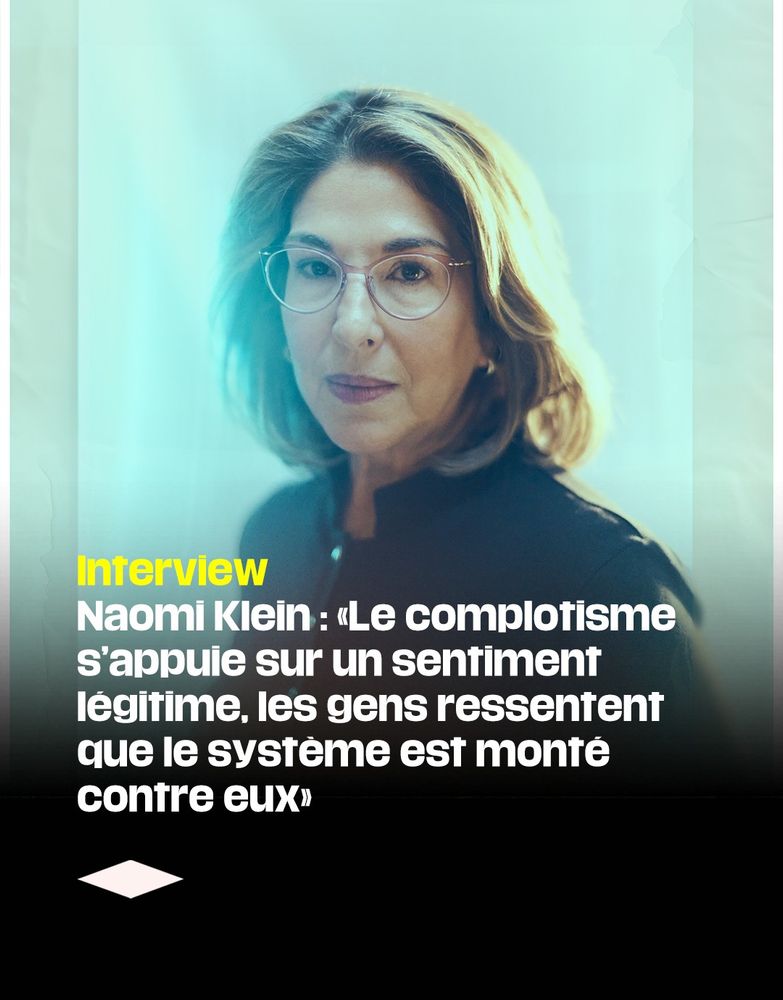 L’essayiste star de la gauche nord-américaine Naomi Klein.  Photo du 12 novembre 2024 à Paris, par Fanny de Gouville. 