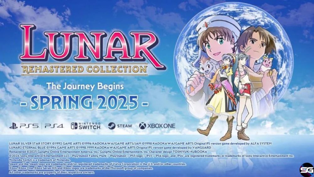 LUNAR Remastered Collection llegará en primavera de 2025