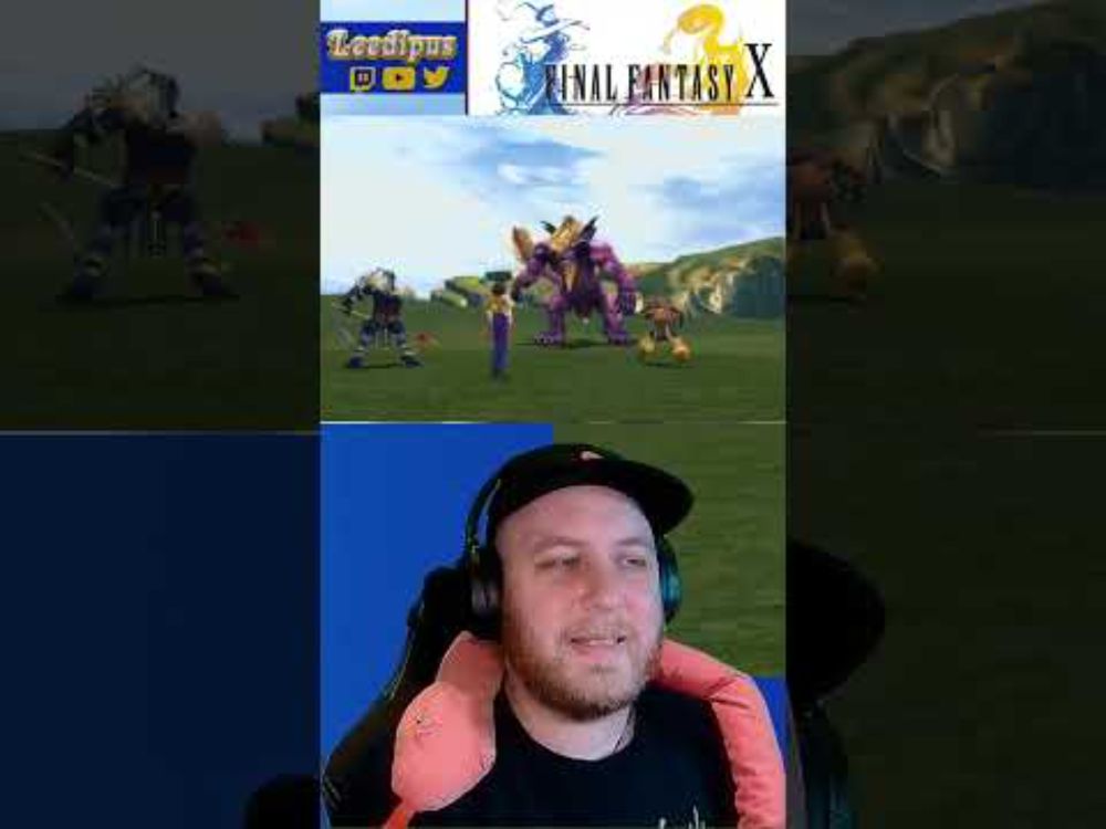 When you first discover the monster arena in Final Fantasy X