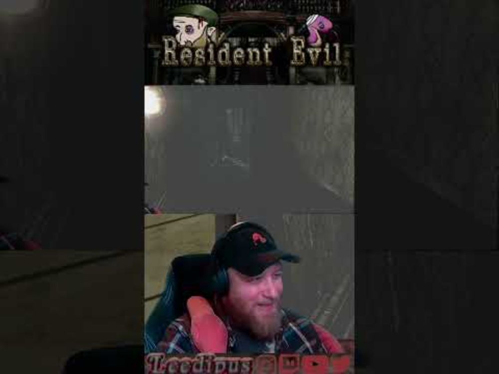 When you can't even kill the first zombie... Residet Evil REmake