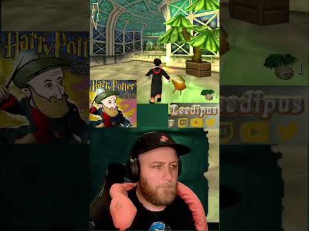 Death by Slug - Harry potter and the Chamber of Secrets - PSX / PS1