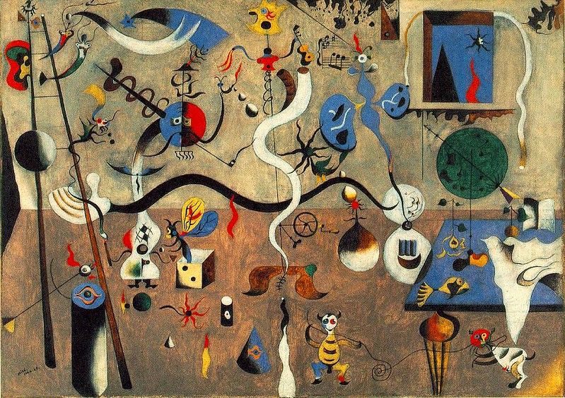 Harlequin's Carnival - Joan Miro