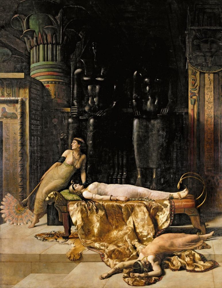 The Death of Cleopatra - John Collier 