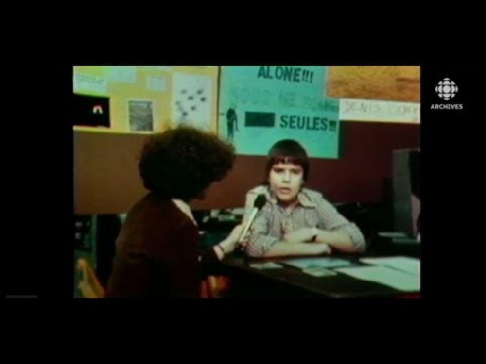 Le projet de Denis Coderre à l'Expo-Science de Montréal en 1979