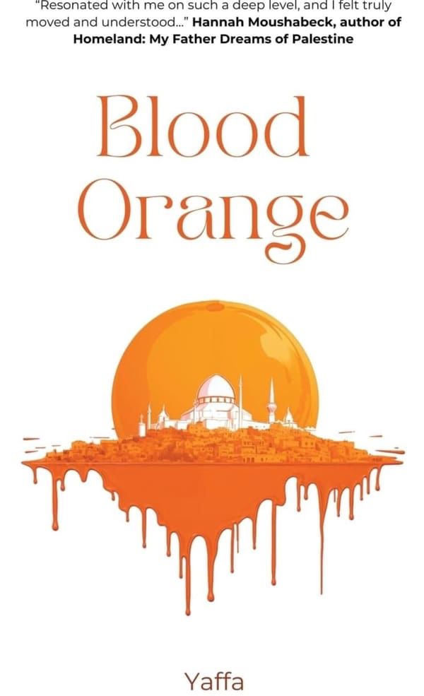 The book cover of Blood Orange