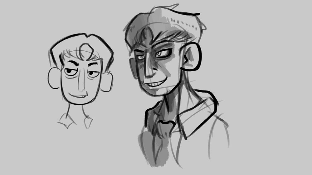 Another from Staplecorp Ltd. Madoc Murder (yeah that's his last name), Lead of Sales and Assistant Manager of the division. He's meant to be a difficult person to befriend that's solely focused on sales. And, somehow, he seems to be extremely good at anything he tries, despite not noticing it himself. He's meant to be skillful enough to basically do anything he ever wanted to do, yet he happens to just enjoy sales.