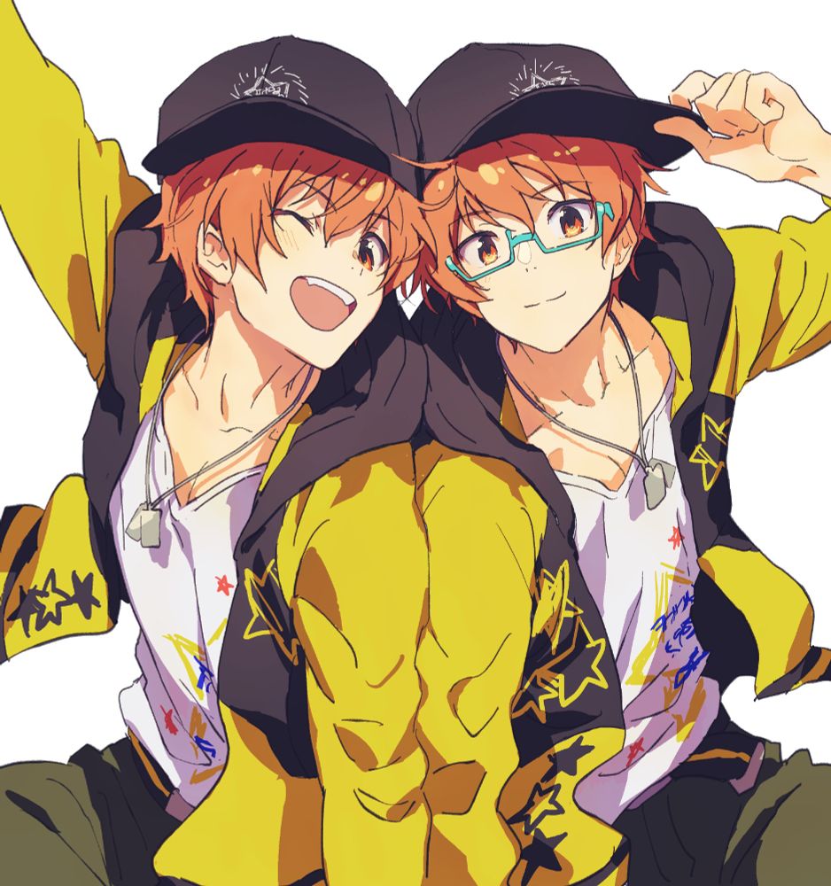 蒼井悠介くん　蒼井享介くん　の絵