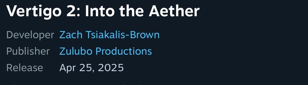 vertigo 2 into the aether releasing april 25th, 2025