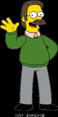 Ned Flanders (from the Simpsons)