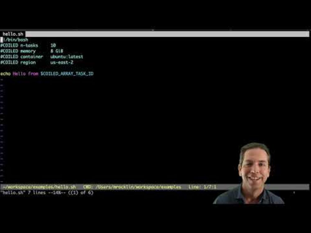 Submit Job Scripts with Coiled Job Arrays