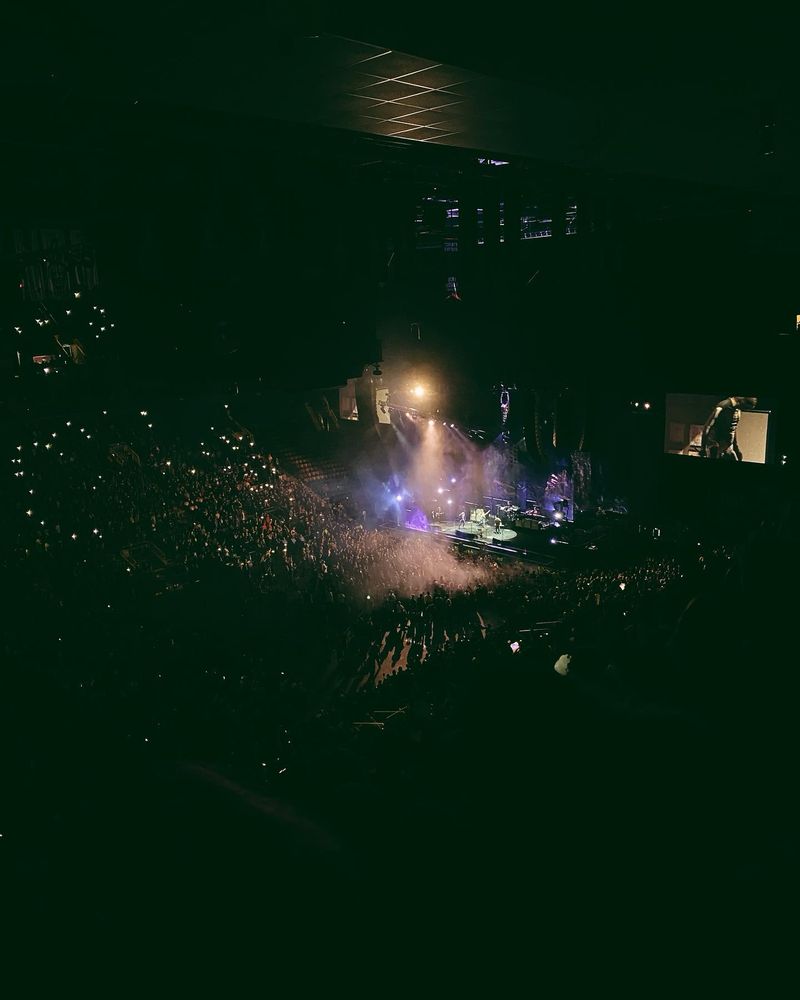 view of the stage and standing room???? from my 2022 MCR concert seats we far but it was worth it 