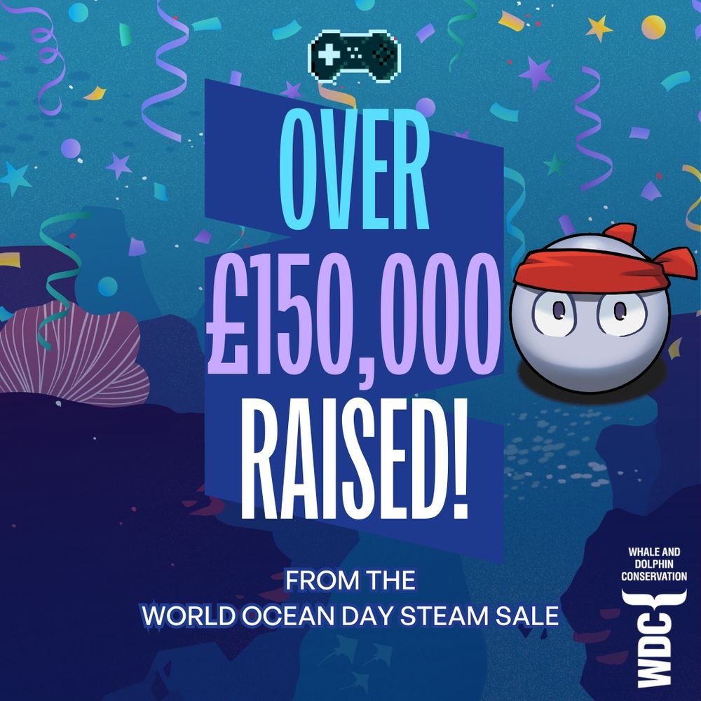 Over £150,000 raised during the World Ocean Day Steam Sale