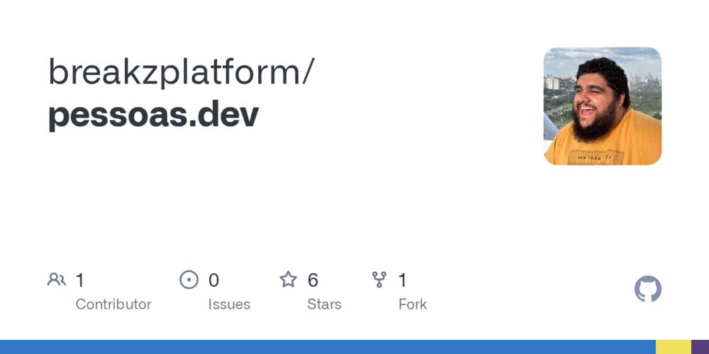 GitHub - breakzplatform/pessoas.dev