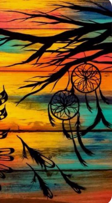 🎇.. Native American dream catchers from the Ojibwe tribe were traditionally used as talismans. Their purpose was to protect sleepers, especially children, from bad dreams, nightmares and evil spirits. 