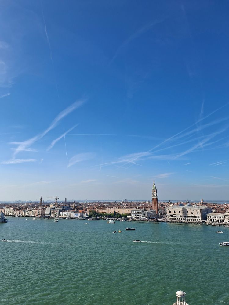 San Marco visto dal campanile di San Giorgio Maggiore.