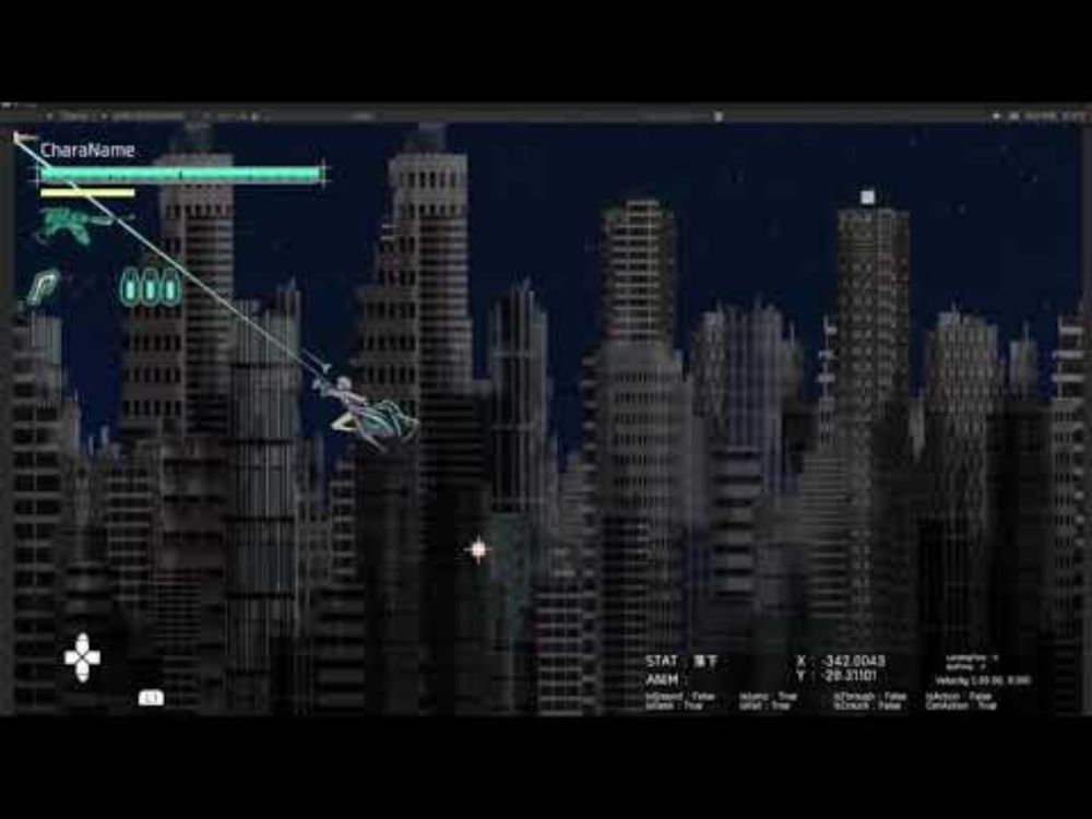 開発映像:ワイヤーアクション[FORWARD:ZERO]