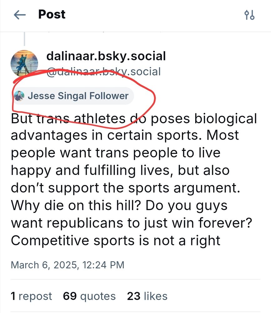 A giant load of horseshit, that reads: "But trans athletes do poses biological advantages in certain sports. Most people want trans people to live happy and fulfilling lives, but also don’t support the sports argument. Why die on this hill? Do you guys want republicans to just win forever? Competitive sports is not a right"