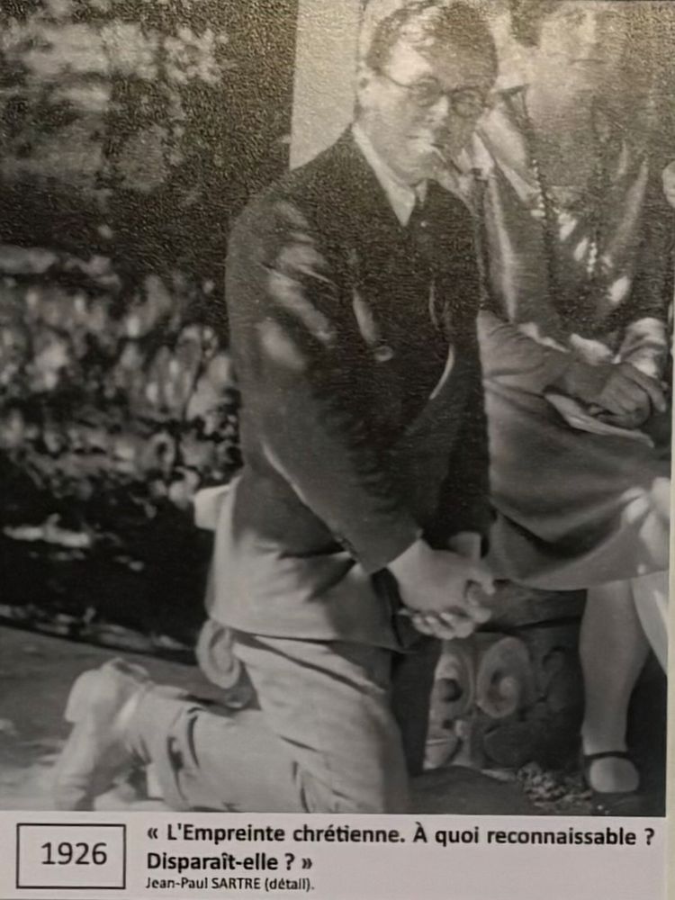 1926 photo of Jean-Paul Sartre 
