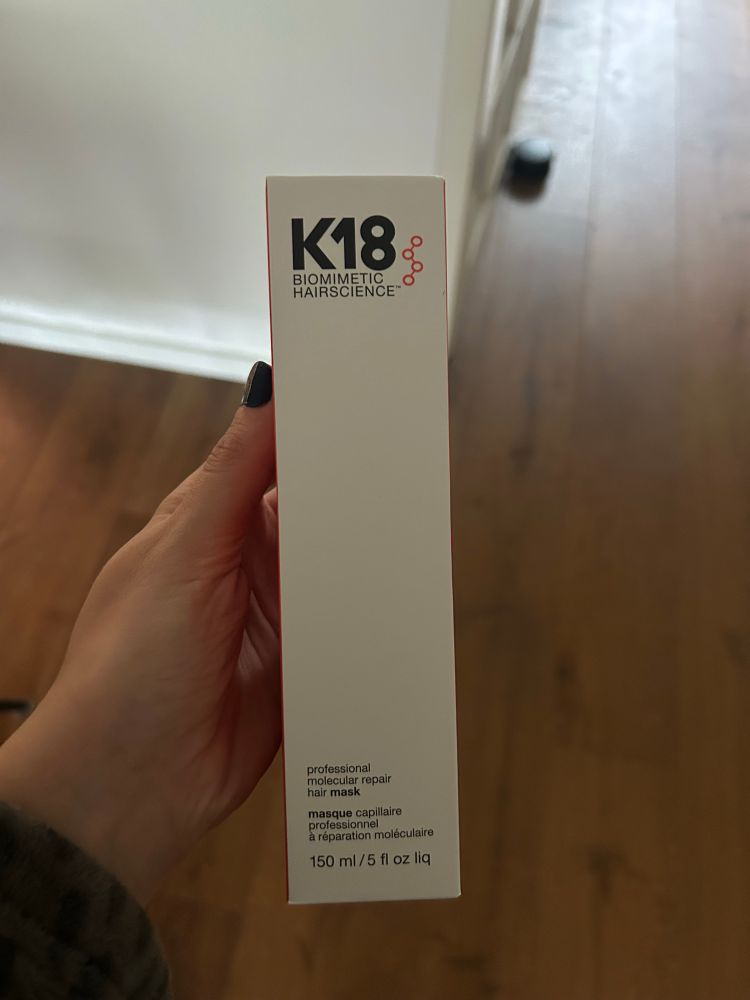 The item: K18 hair mask