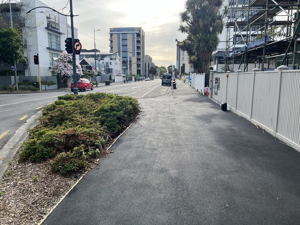 Cycle lane with actual space to ride!