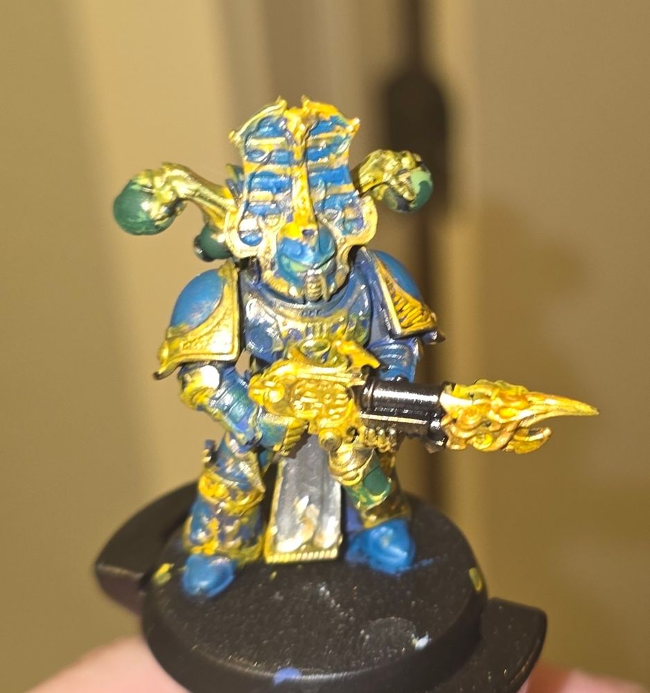 Warhammer 40k Rubric Marine with flamer