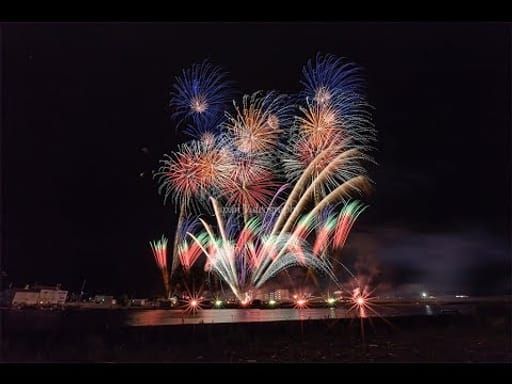 4K 石巻花火大会 - Japan Ishinomaki Fireworks Festival 2018 Music Hanabi EAT YOU UP Y.M.C.A. 音楽花火 - YouTube