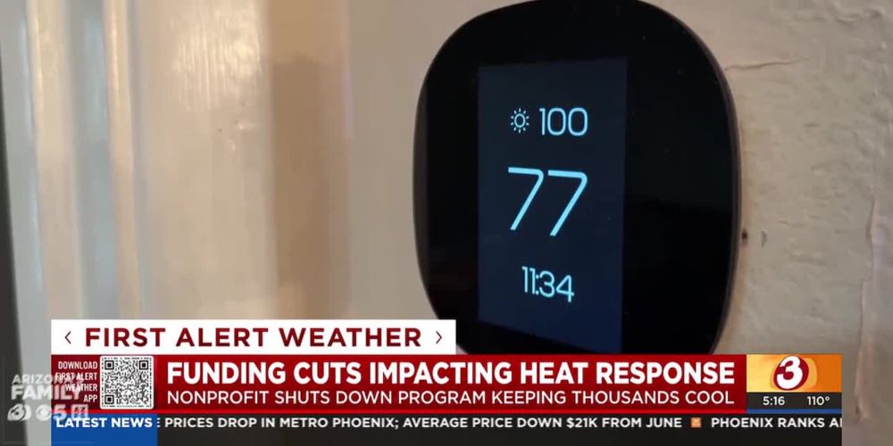 Alexis Dominguez reports how a Phoenix nonprofit has been forced to shut down a weatherization program offering free appliance repairs and other assistance.