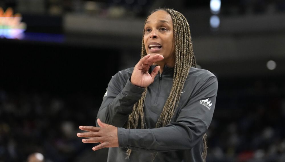 Sky fire coach Teresa Weatherspoon after one season