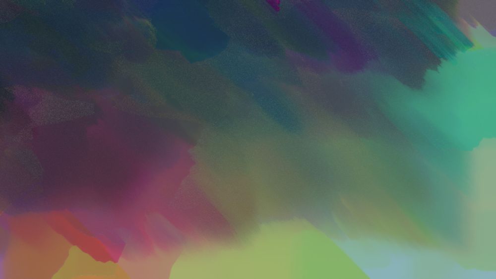 Bunch of blurry colours together, a fun bug while looking at strategies for resolving visibility buffer.