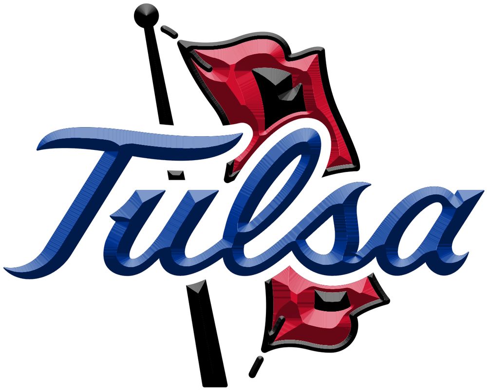 TULSA LOGO BEVELED