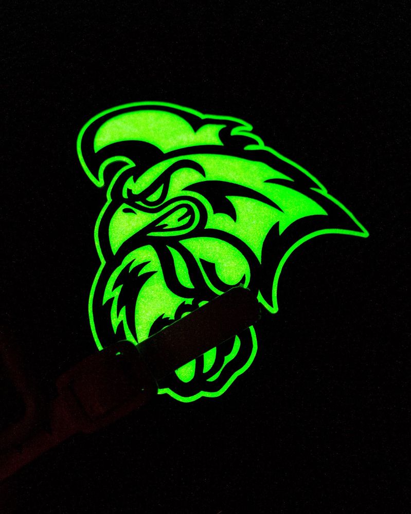 Glow in the Dark Airbrush Uniforms for Coastal Carolina this evening. 