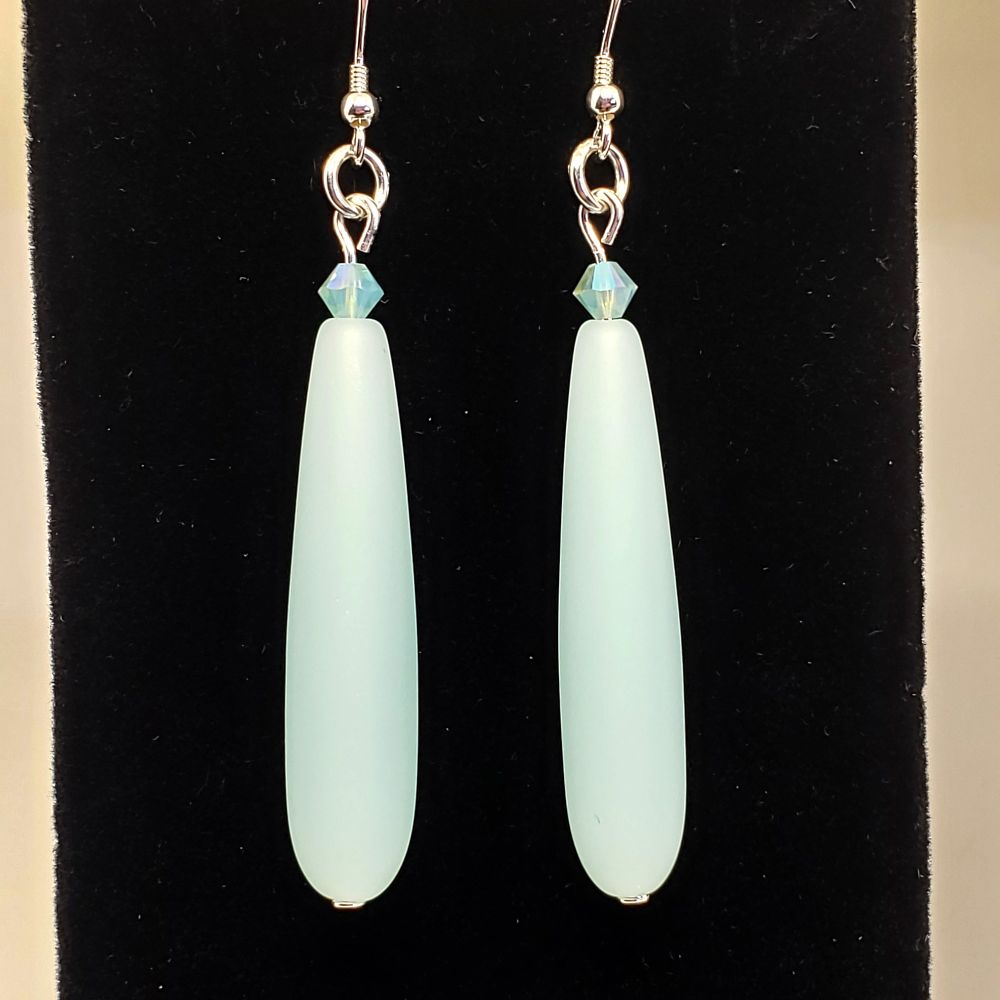 BTS Jhope Mint microphone inspired earrings