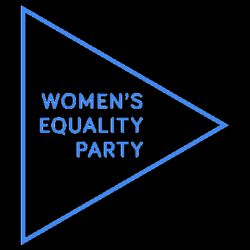 logo for the Women's Equality Party of New York (2014-2018) that Cuomo founded as a front organization for his gubernatorial campaigns
