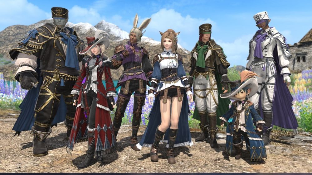 The full equipment drops for all jobs from the FFXIV 7.1 dungeon.