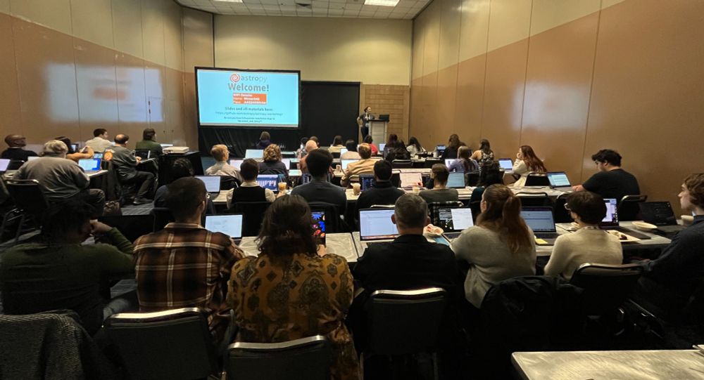 The astropy workshop at AAS 243 in New Orleans in January 2024.