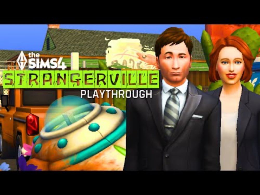 The X-Files but it's the Sims 4 (StrangerVille Mystery)