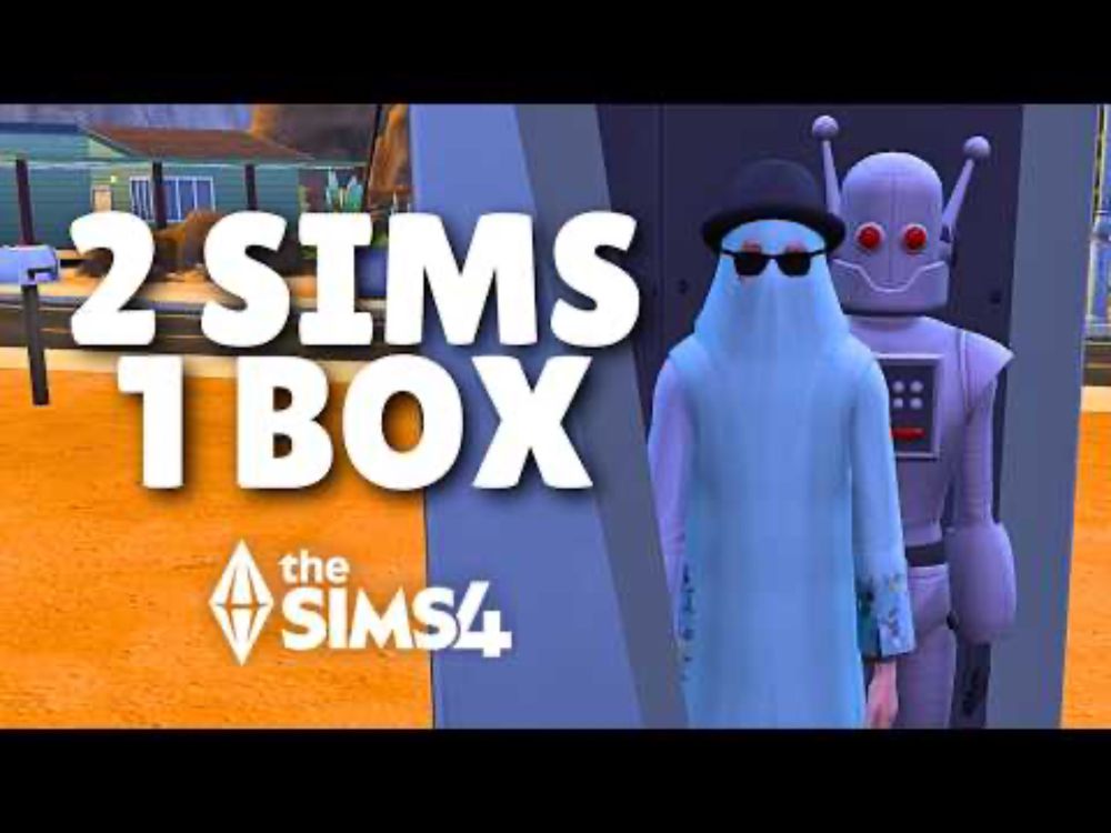 The Sims 4 One Tile Box Challenge BREAKS me