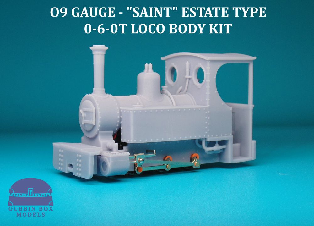 The "Saint" type locomotive, inspired by "St. Christopher" from the Waveney Valley Railway.
